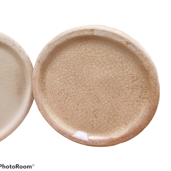 Vintage Slanted Crooked Coffee Mugs Grandma Grandpa - Picture 6 of 7